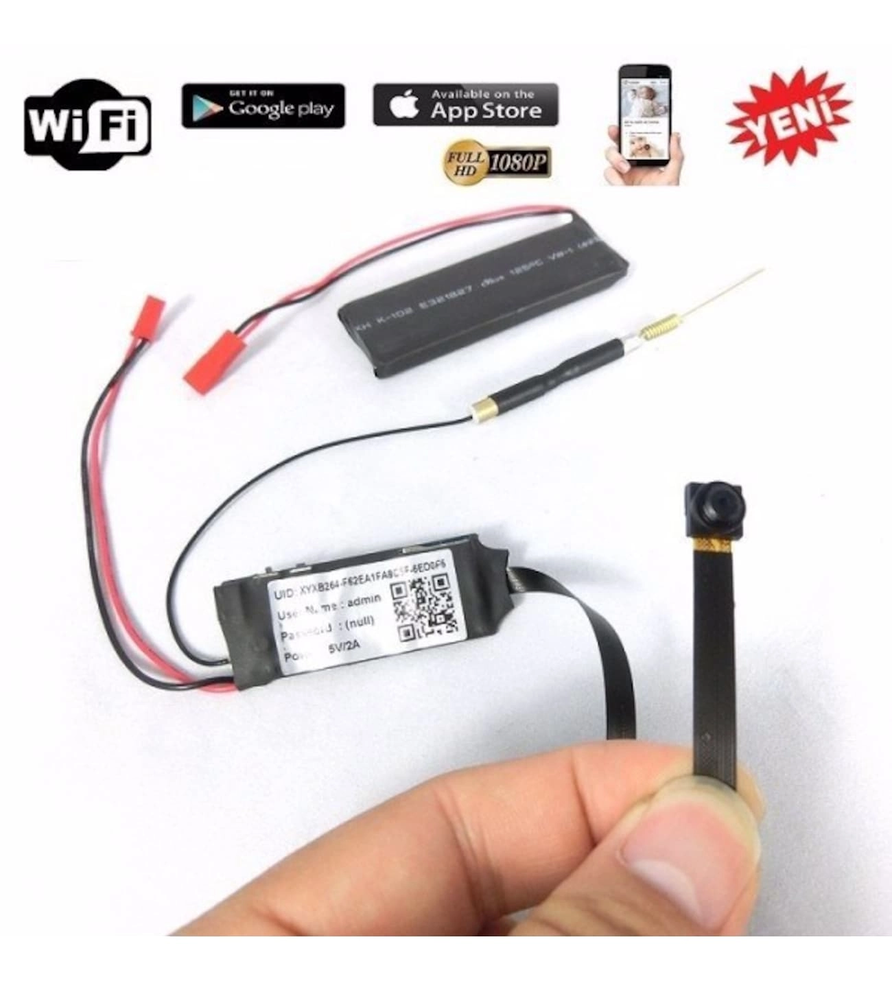 Wifi Modül Gizli Kamera