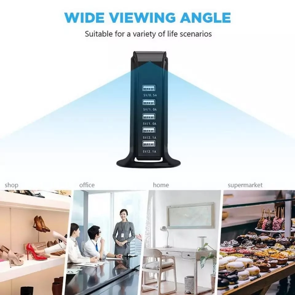 Full Hd  Wifi Usb Şarj Standı Gizli Kamera