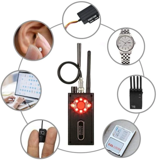 K-68 RF Multi Dedektör Casus Kamera ve Dinleme Cihazı Bulucu